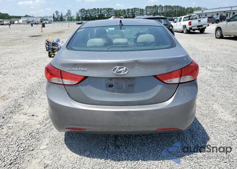 2013 Hyundai Elantra Gls из США, поврежденный, VIN 5NPDH4AE3DH313046